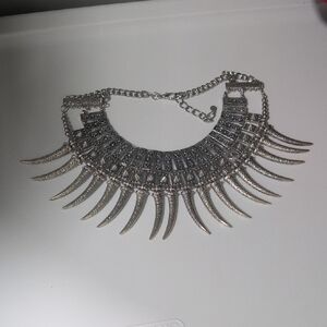 Silver Statement Necklace